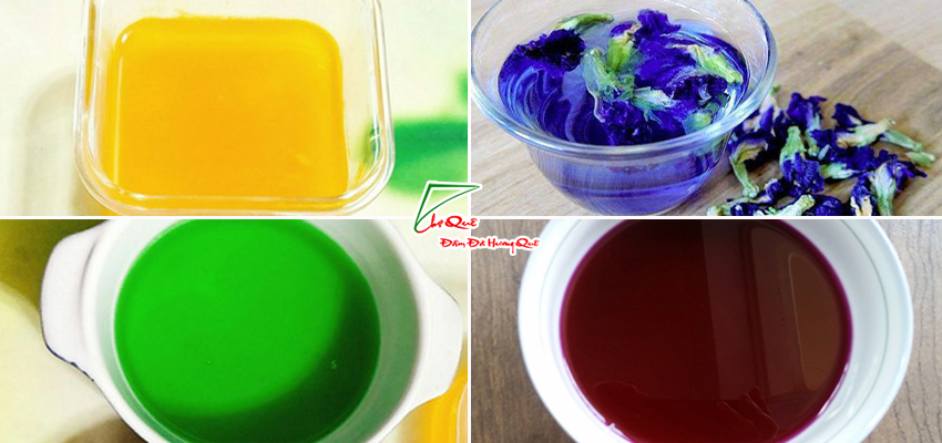 Tạo m&agrave;u từ nguy&ecirc;n liệu tự nhi&ecirc;n